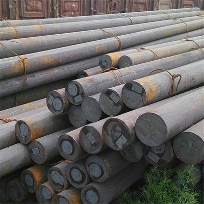 Hot Rolled Carbon Steel Round Bar SS400 Astm A36 Black Finish